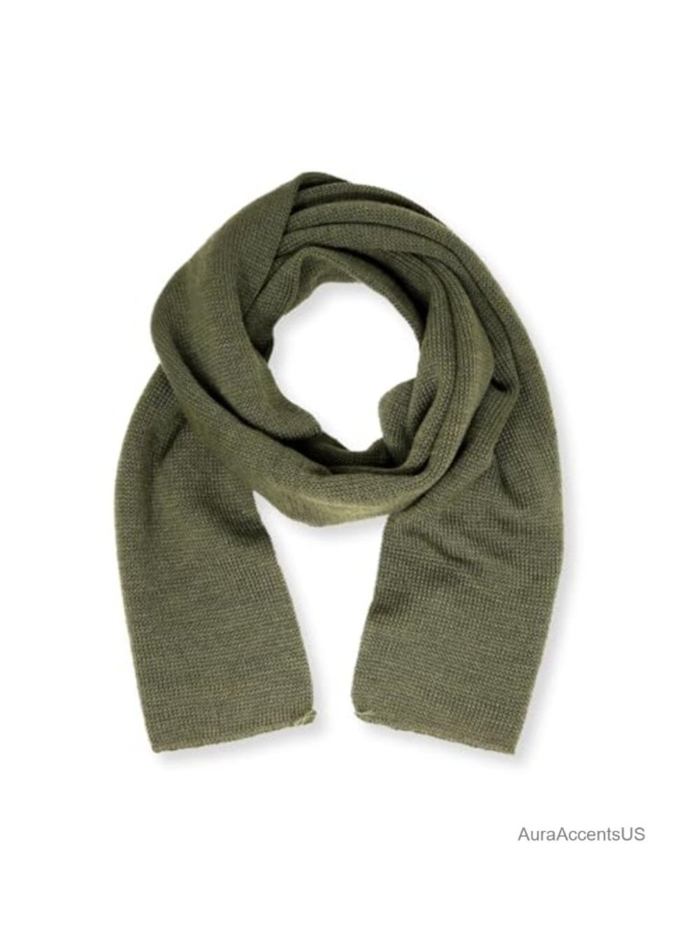 100% Wool Knit Winter Scarf Tactical Cold Weather Made in USA
